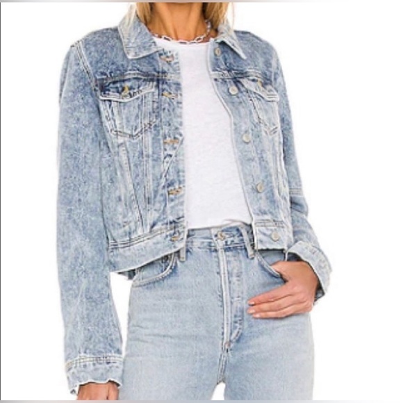 💫 FREE PEOPLE Rumors Denim Jacket SIZE:XS NWT - Picture 2 of 13